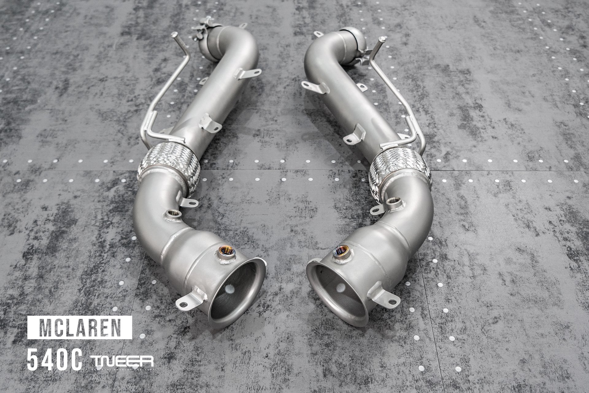 McLaren 540C TNEER Catback Valvetronic Performance Exhaust System