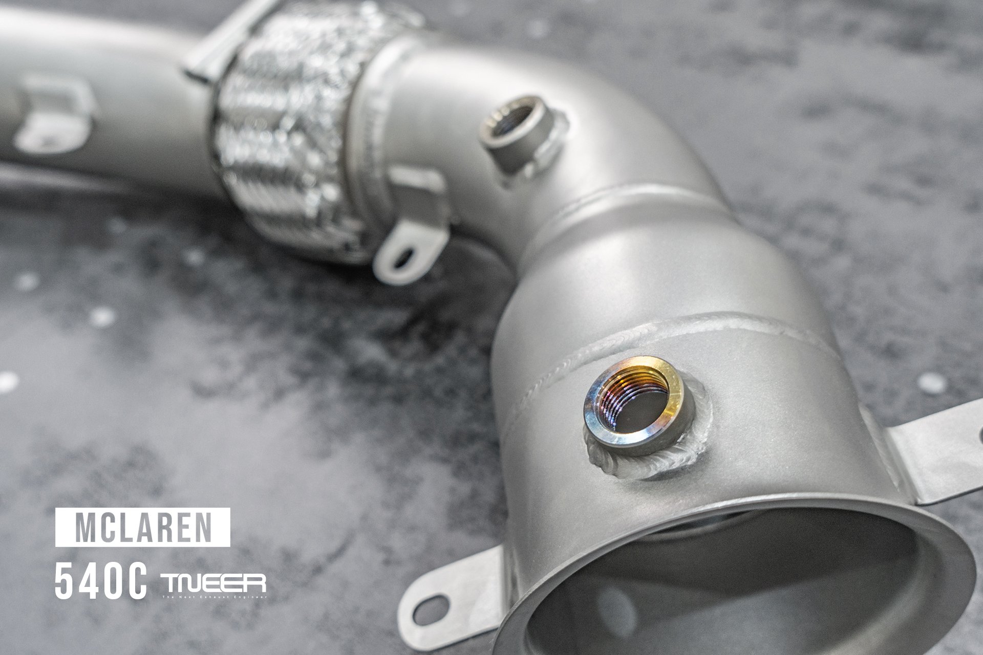 McLaren 540C TNEER Catback Valvetronic Performance Exhaust System
