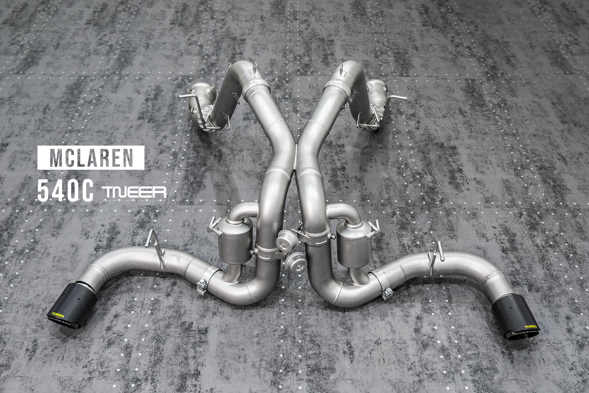 McLaren 540C TNEER Catback Valvetronic Performance Exhaust System