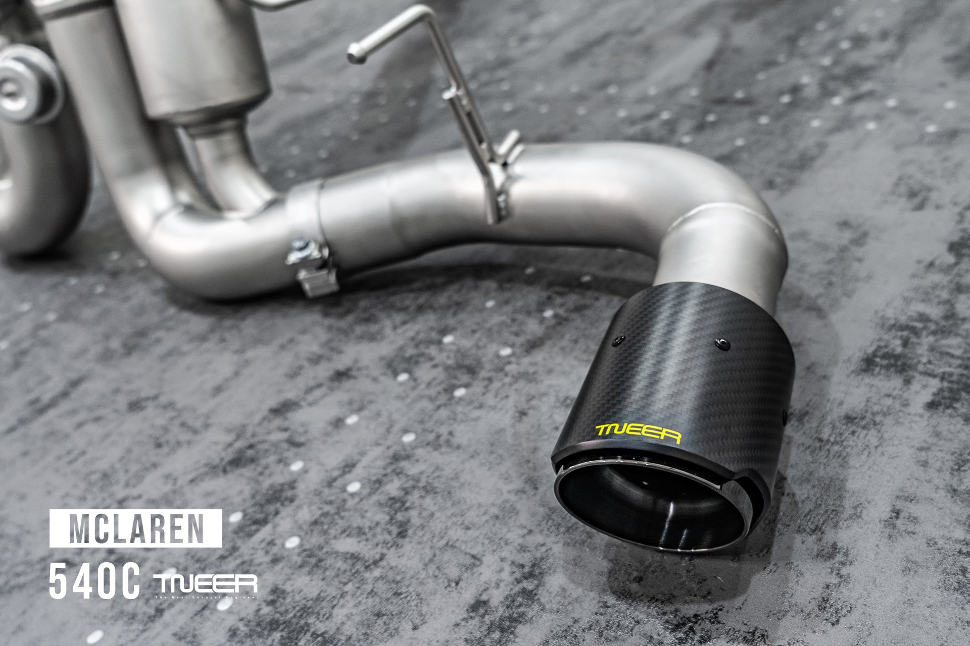 McLaren 540C TNEER Catback Valvetronic Performance Exhaust System