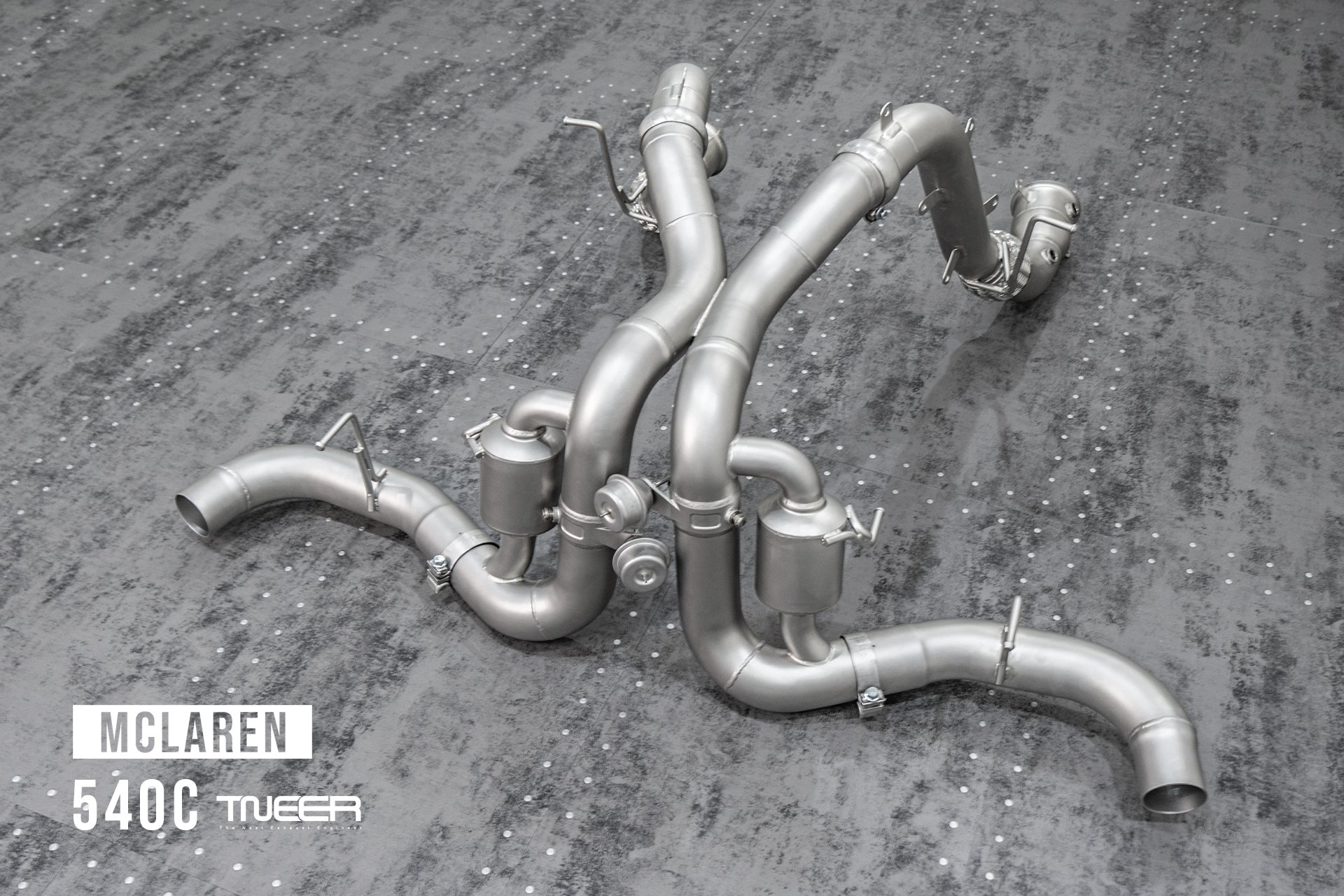 McLaren 540C TNEER Catback Valvetronic Performance Exhaust System