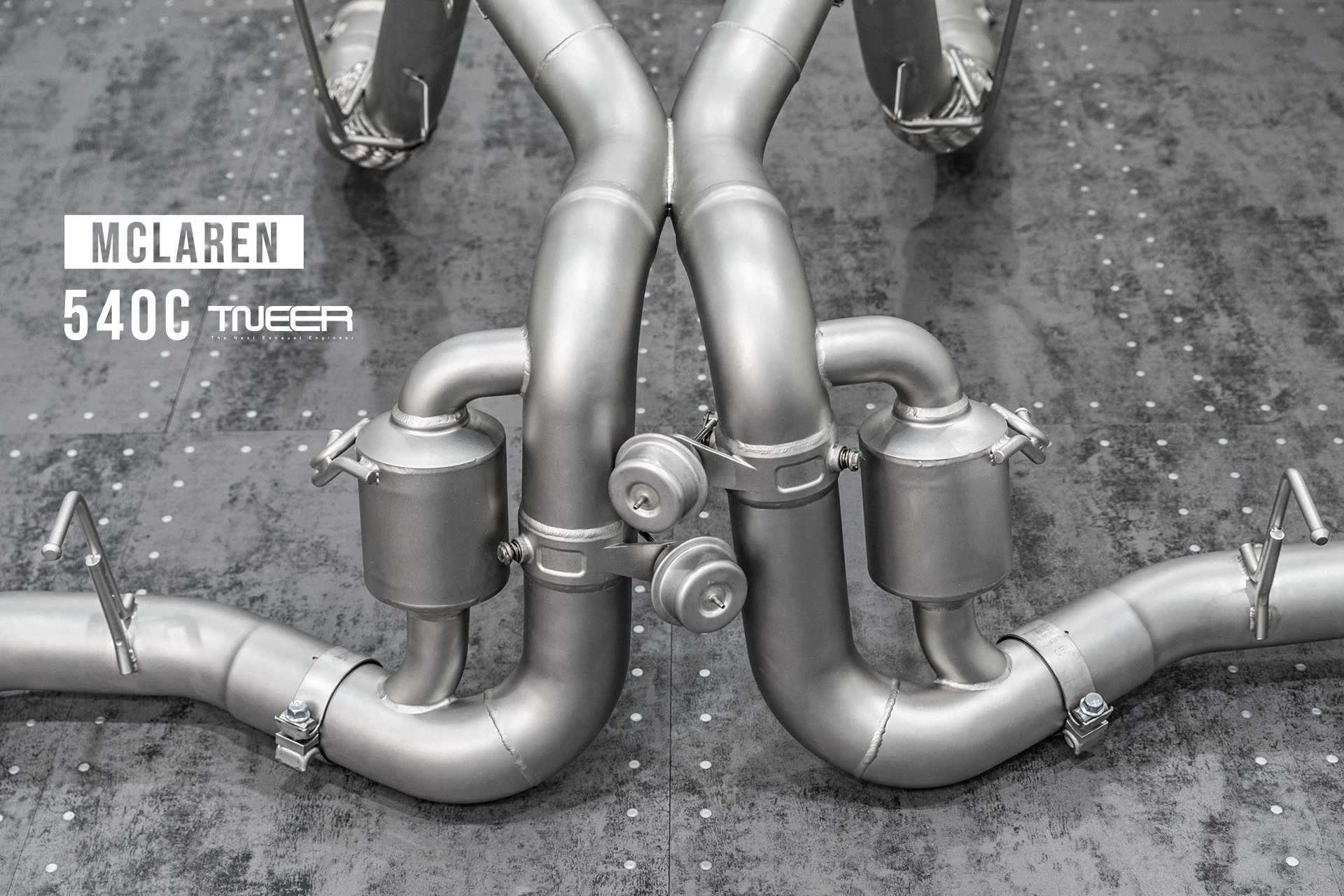 McLaren 540C TNEER Catback Valvetronic Performance Exhaust System