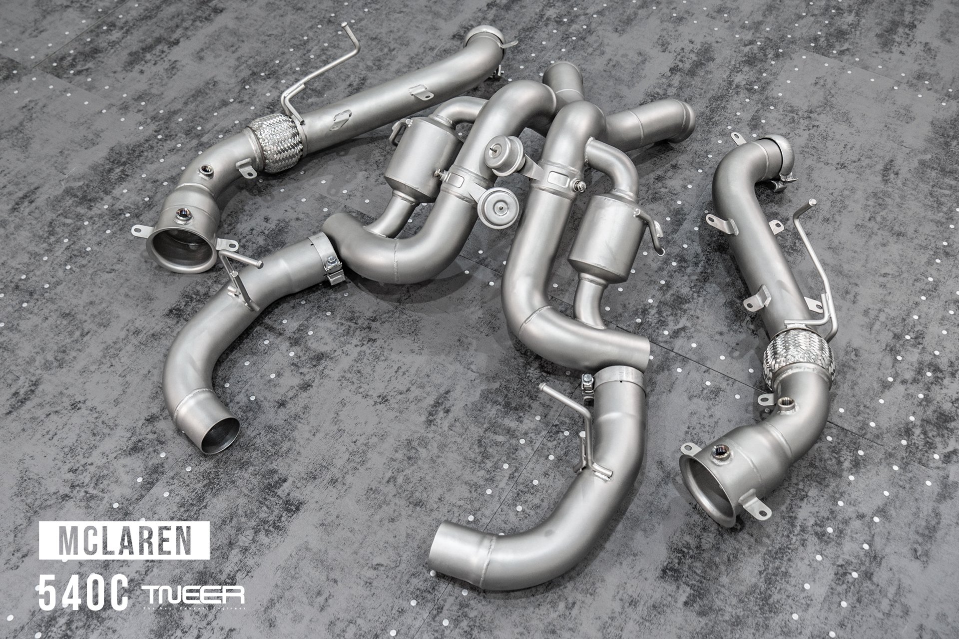McLaren 540C TNEER Catback Valvetronic Performance Exhaust System