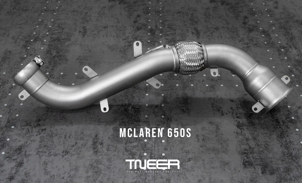 McLaren 650S TNEER Catback Valvetronic Performance Exhaust System