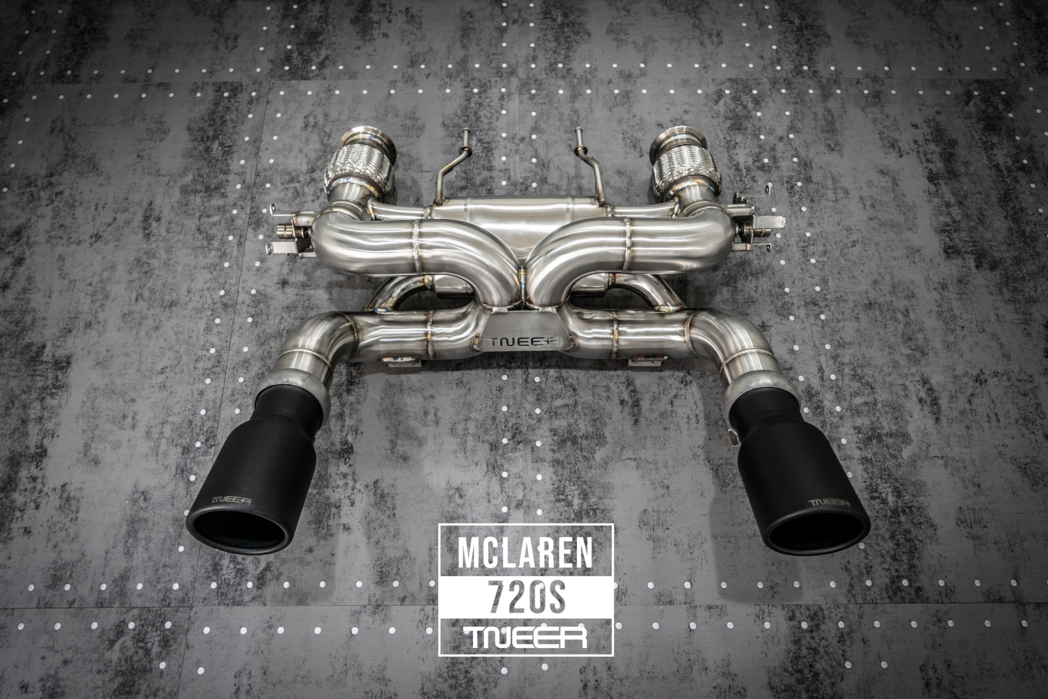 McLaren 720S TNEER Quantum Ceramic Coated Downpipes
