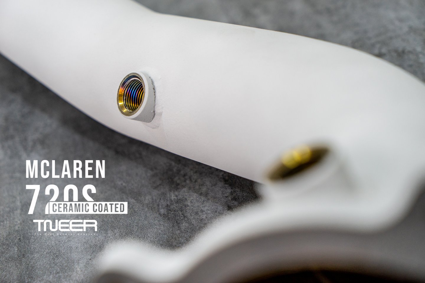 McLaren 720S TNEER Quantum Ceramic Coated Downpipes