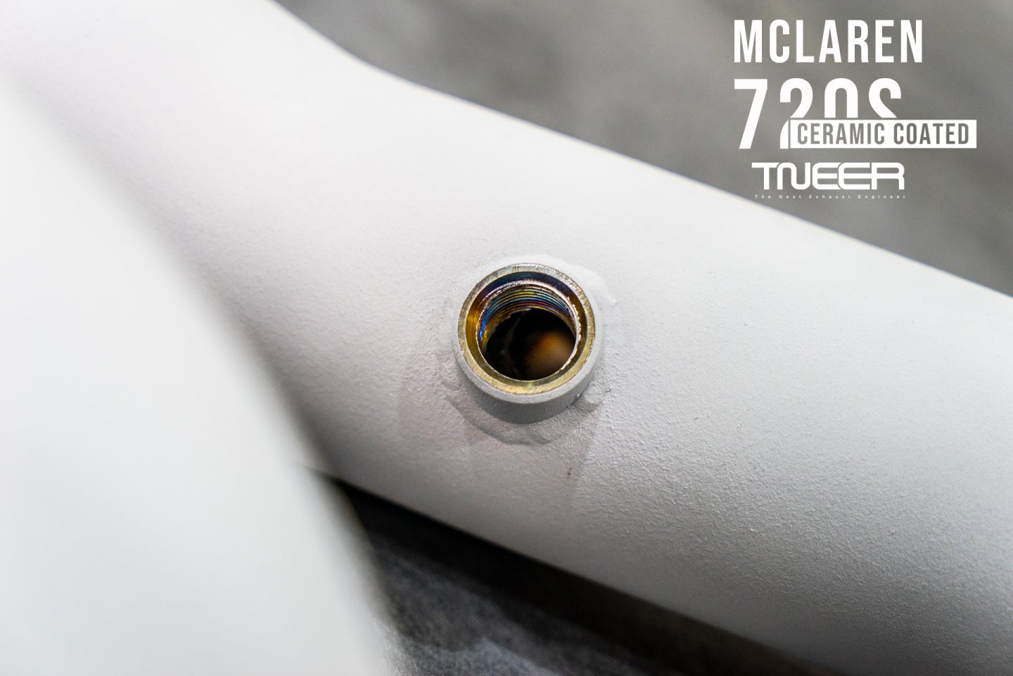 McLaren 720S TNEER Quantum Ceramic Coated Downpipes