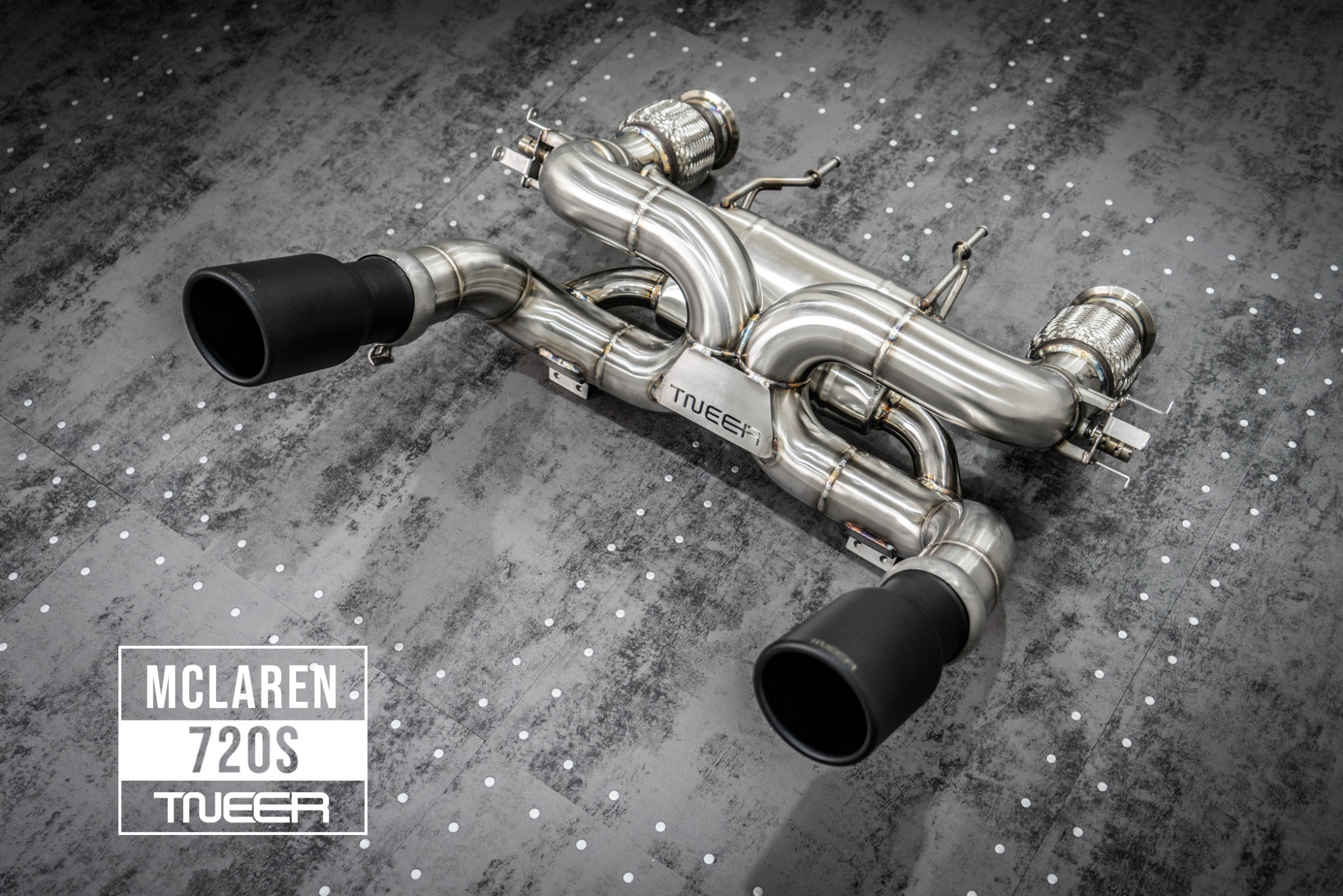 McLaren 720S TNEER Quantum Ceramic Coated Downpipes