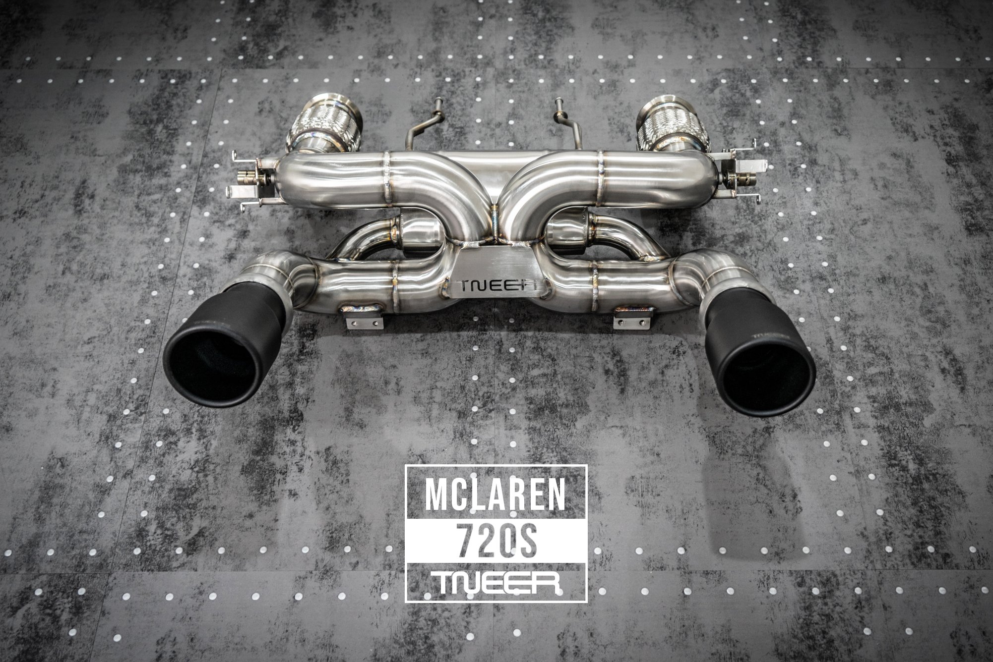 McLaren 720S TNEER Quantum Ceramic Coated Downpipes