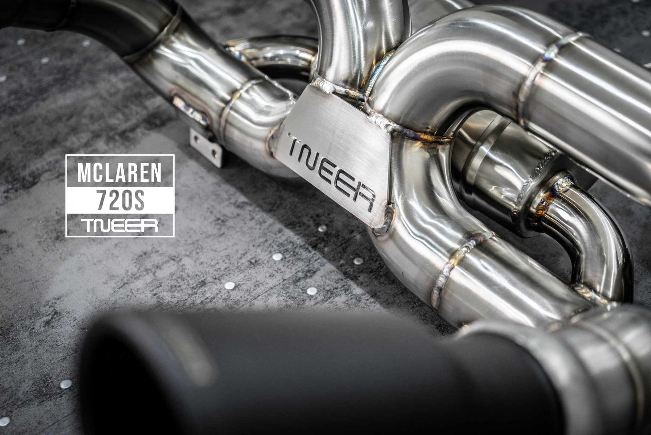 McLaren 720S TNEER Quantum Ceramic Coated Downpipes