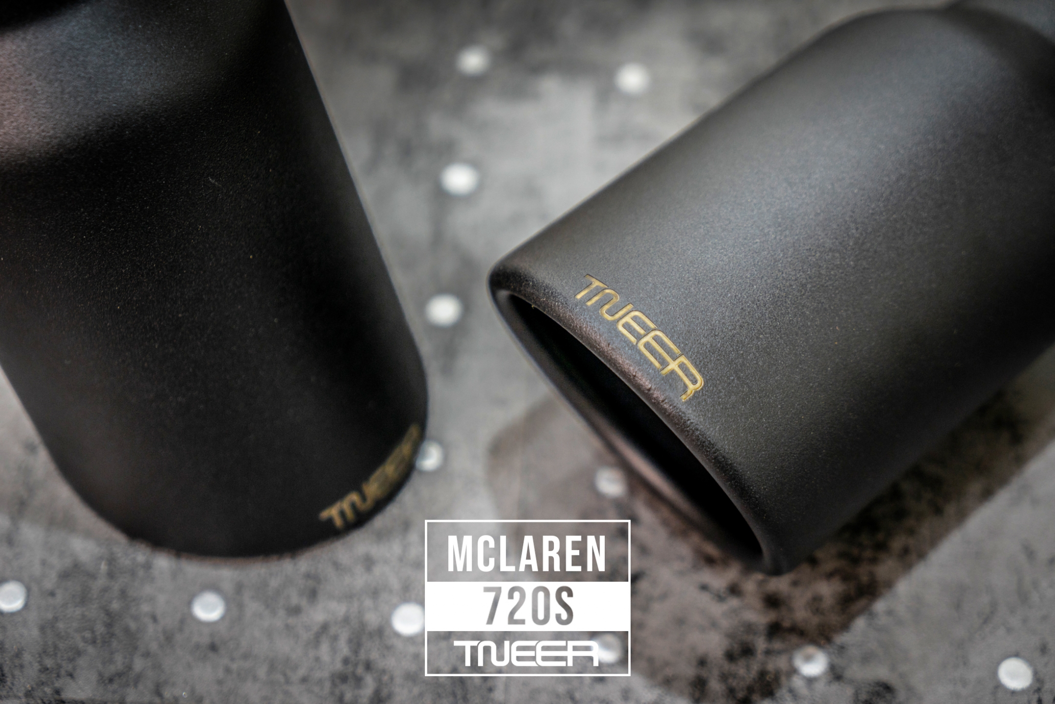 McLaren 720S TNEER Quantum Ceramic Coated Downpipes