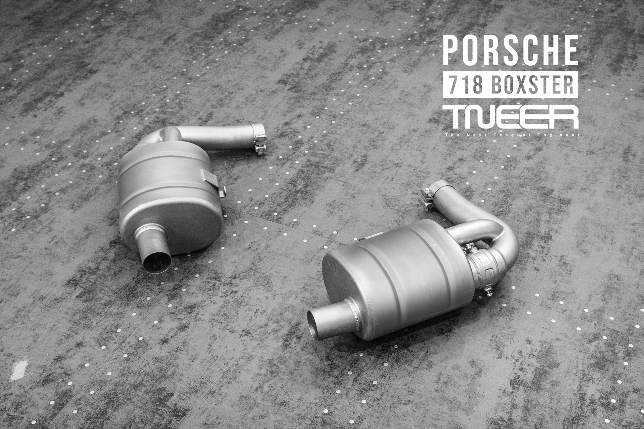 Porsche 718 Boxster / Cayman TNEER Performance Exhaust System