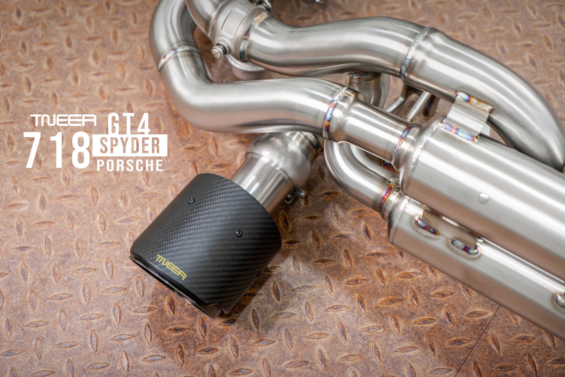 Porsche 718 GT4 / Spyder Titanium Special Edition TNEER Race Exhaust System