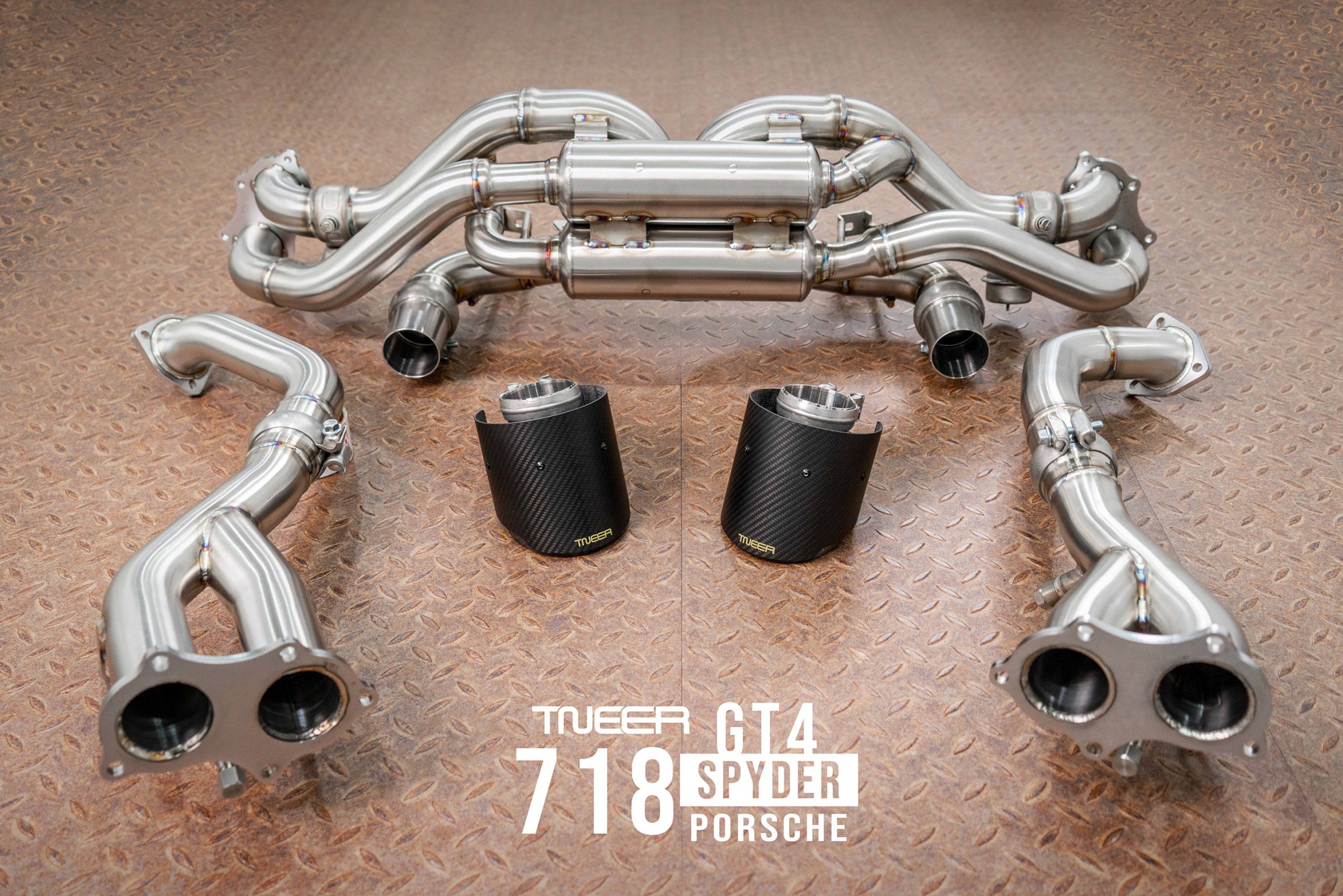 Porsche 718 GT4 / Spyder Titanium Special Edition TNEER Race Exhaust System