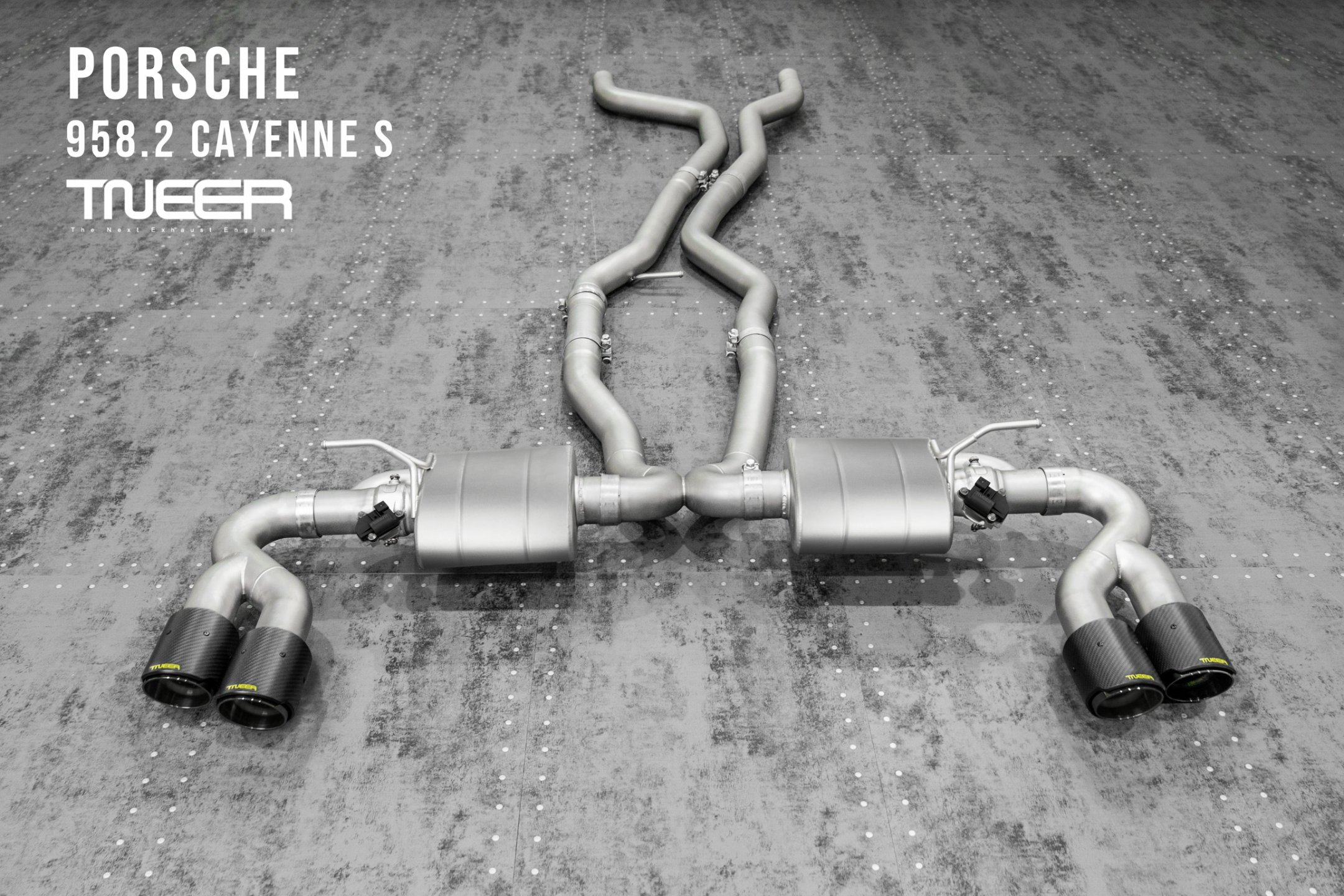 Porsche 958.2 Cayenne S / GTS TNEER Performance Exhaust System