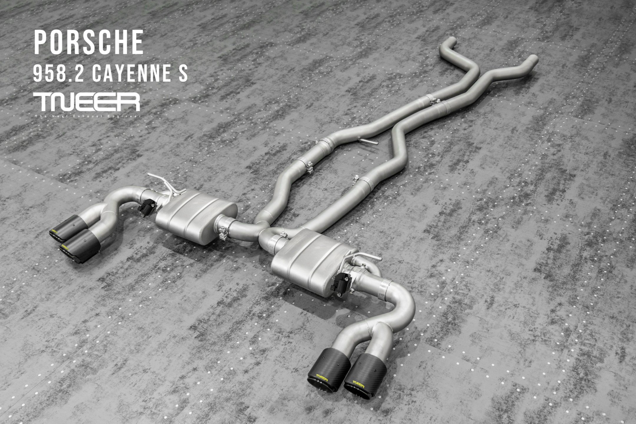 Porsche 958.2 Cayenne S / GTS TNEER Performance Exhaust System