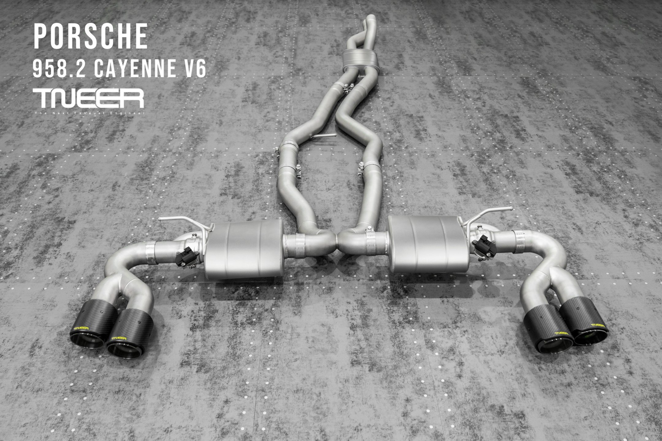 Porsche 958.2 Cayenne V6 TNEER Performance Exhaust System