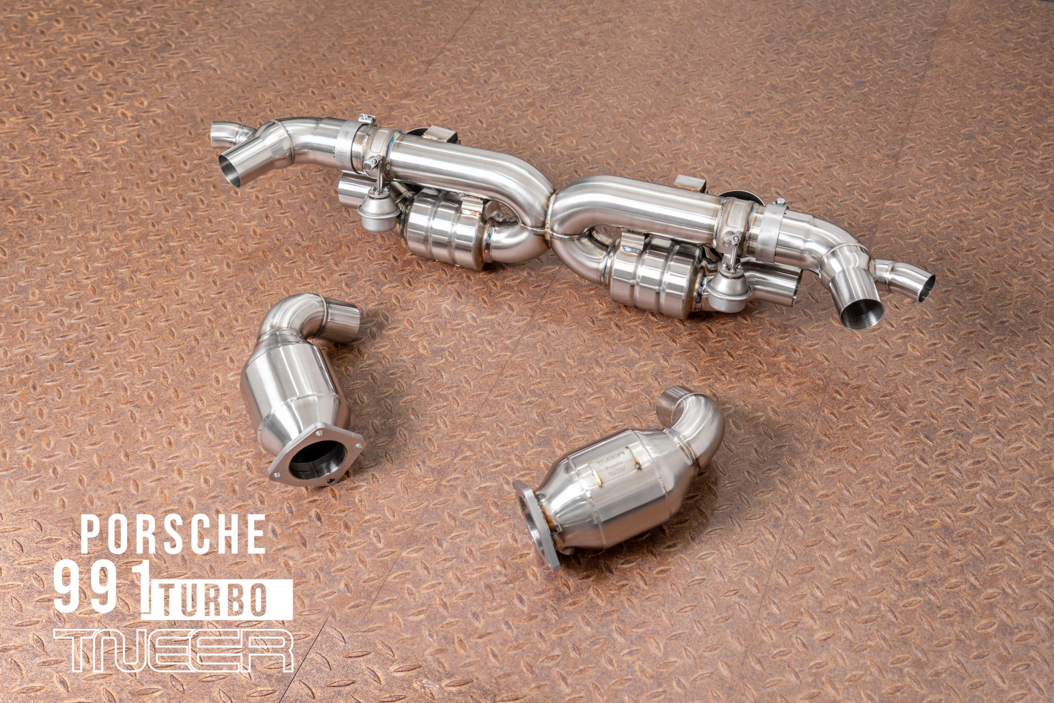 Porsche 991.2 Turbo/S TNEER Performance Downpipes