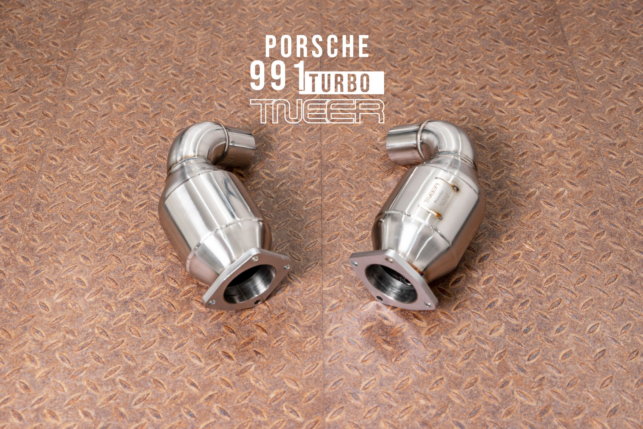 Porsche 991.2 Turbo/S TNEER Performance Downpipes