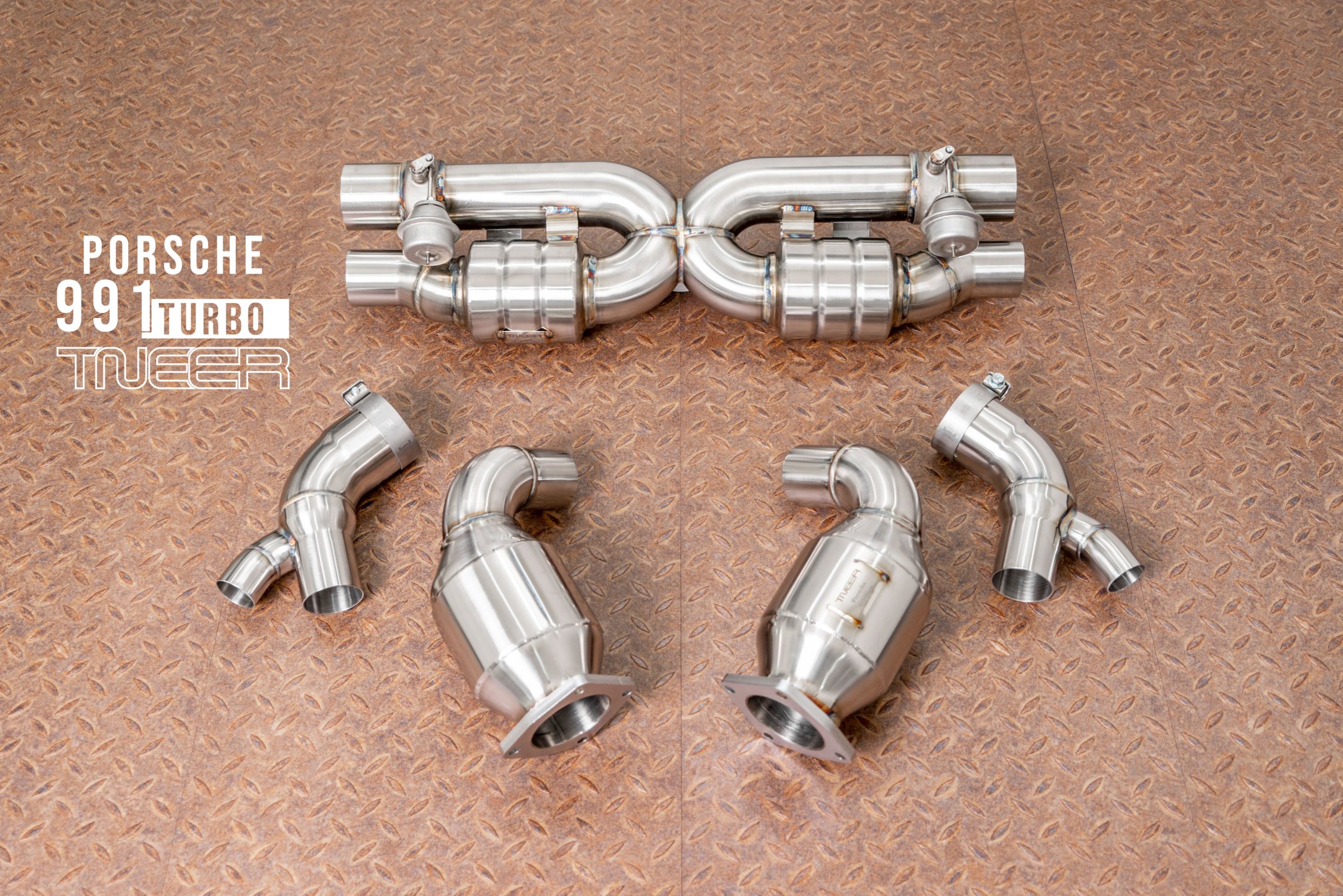 Porsche 991.2 Turbo/S TNEER Performance Downpipes