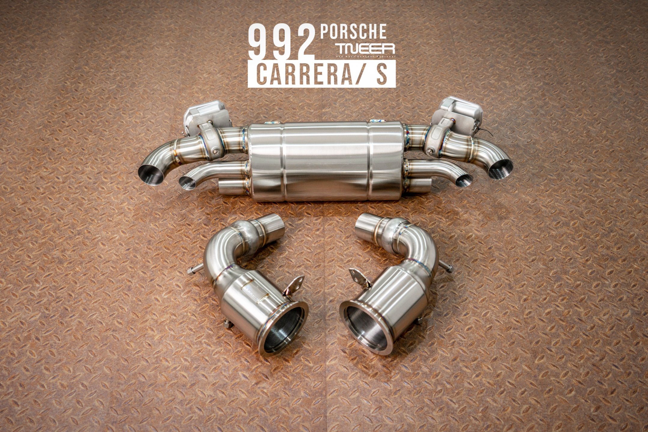 Porsche 992 Carrera / S Titanium Special Edition TNEER Race Exhaust System