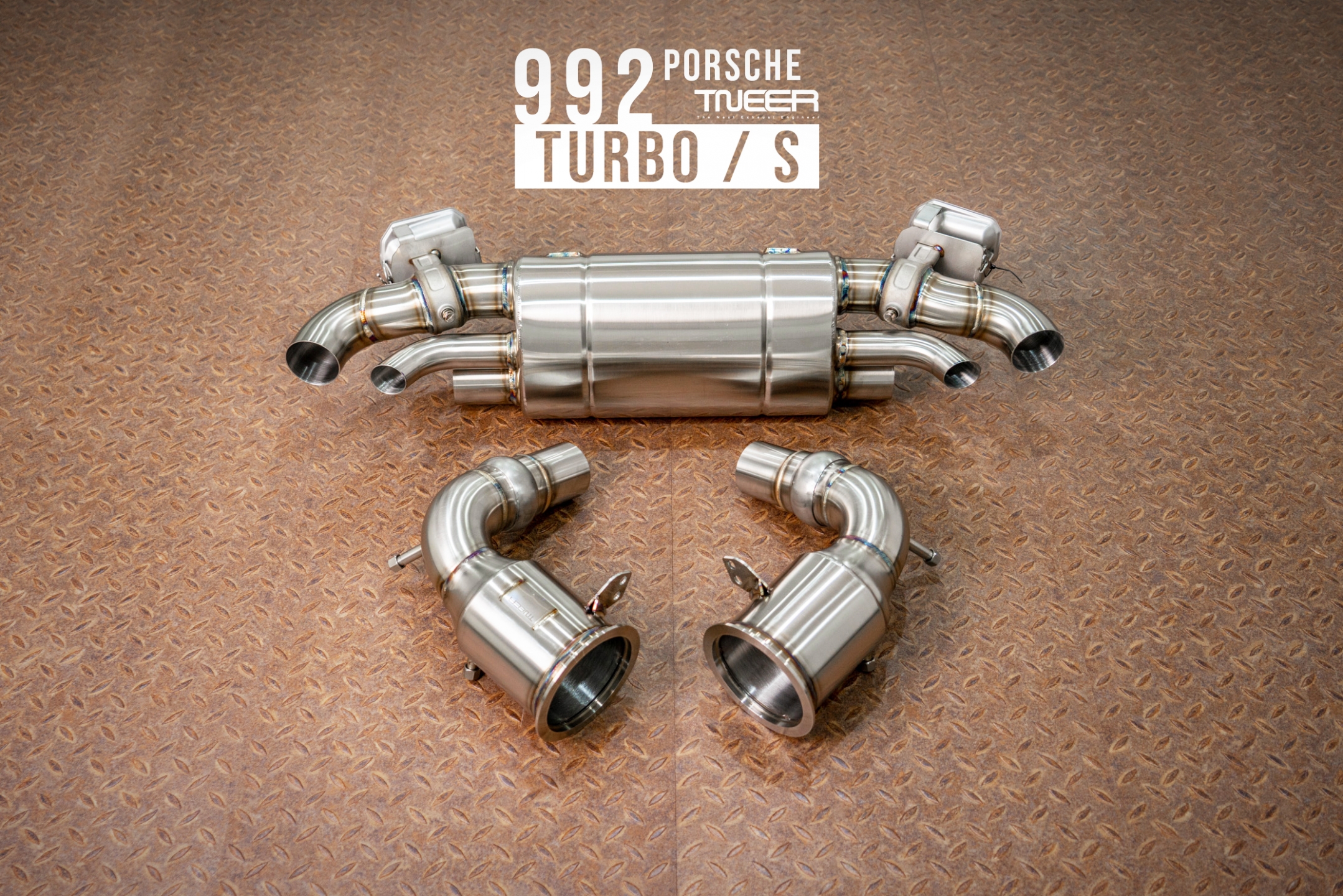 Porsche 992 Turbo / S Titanium Special Edition TNEER Race Exhaust System