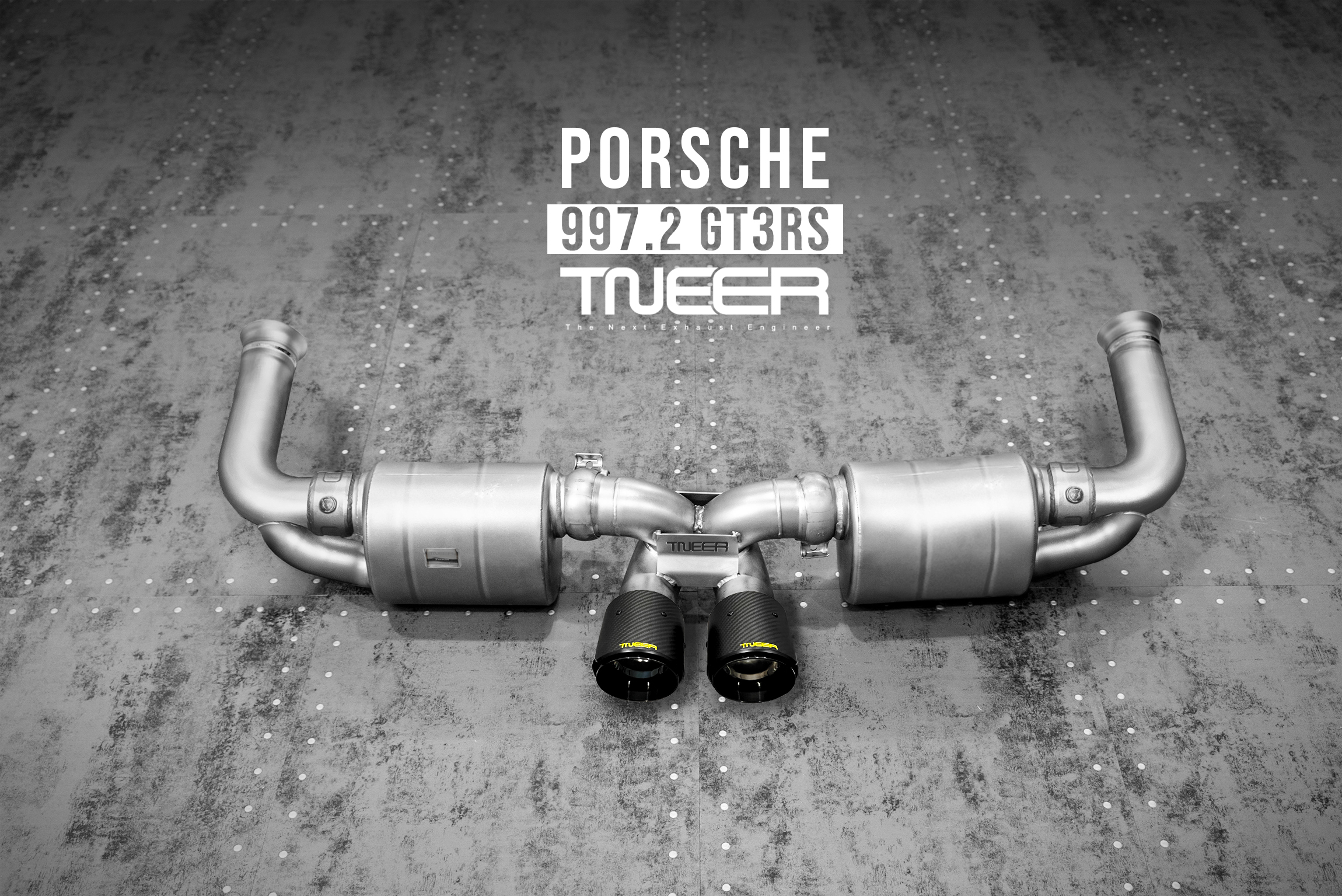 Porsche 997.2 GT3 / GT3 RS TNEER Valvetronic Exhaust System