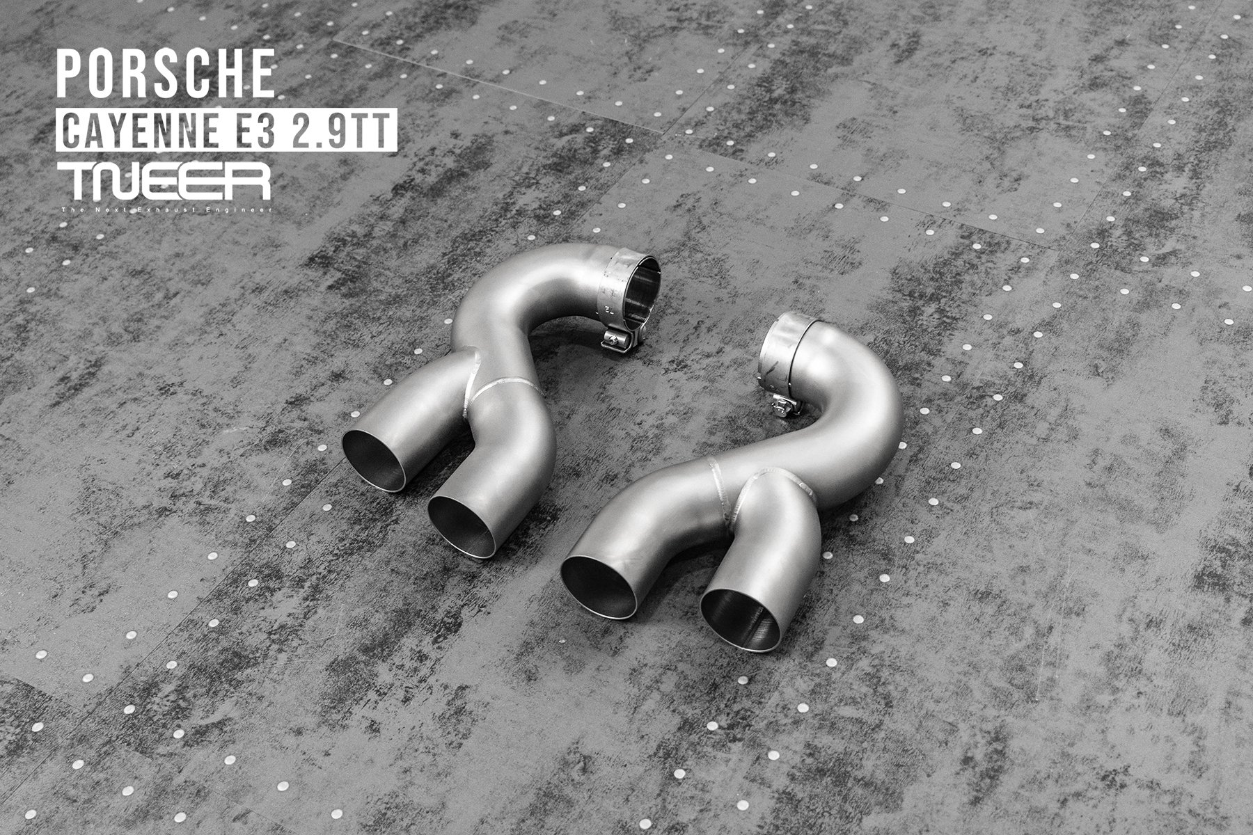 Porsche Cayenne S/Coupe S (E3) 2.9TT TNEER Performance Downpipes