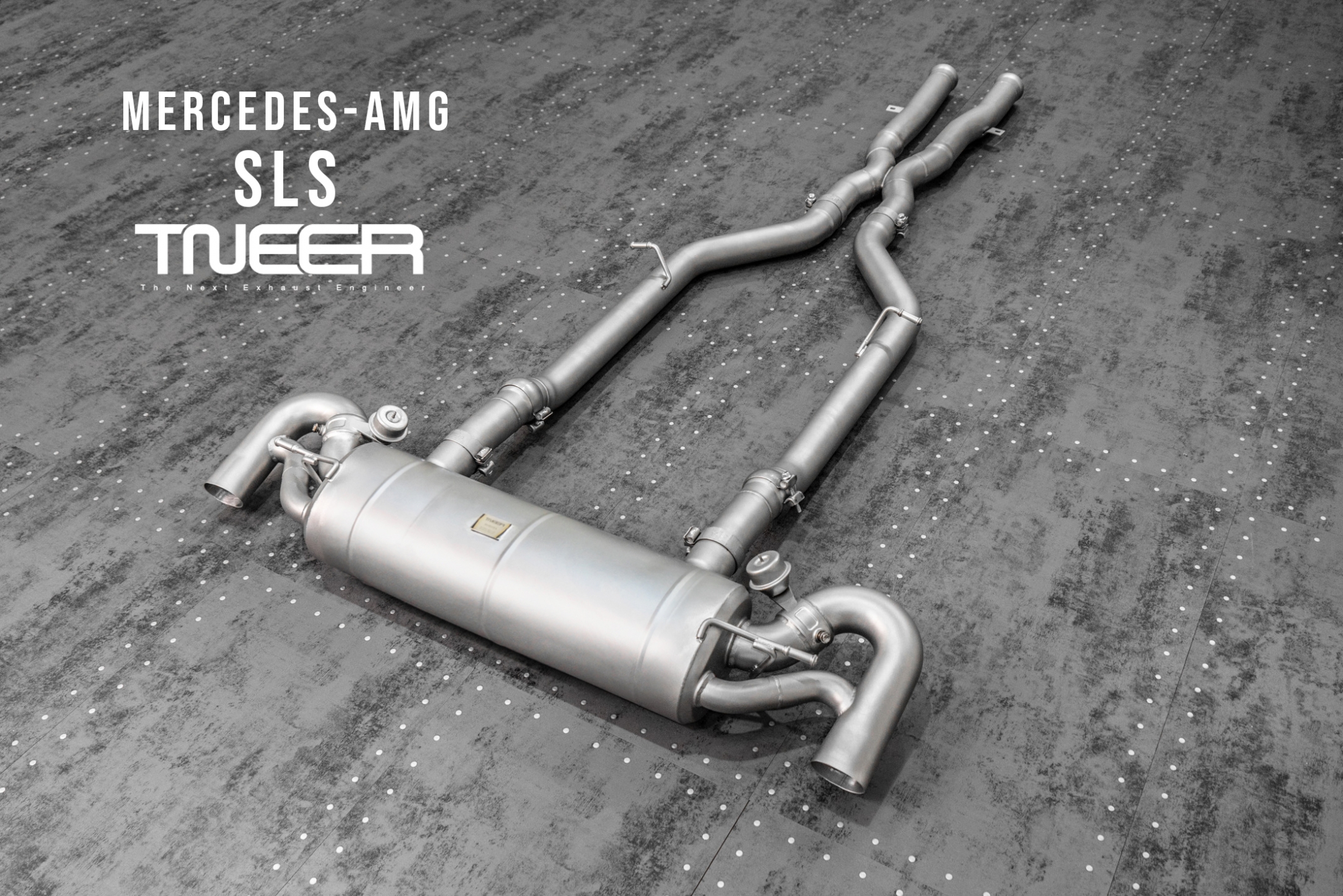 Mercedes-AMG C197 SLS TNEER Performance Exhaust System with Valvetronic Mufflers