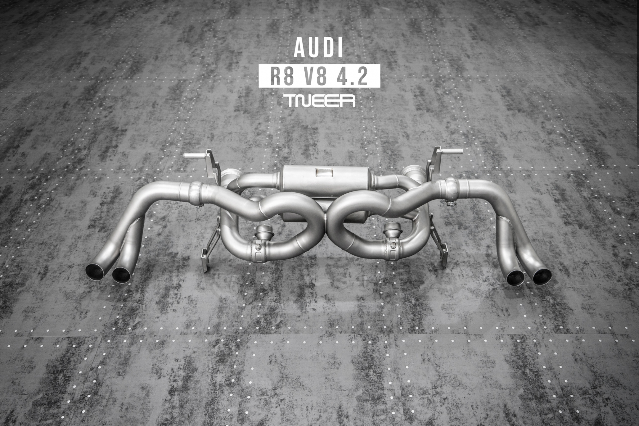 AUDI R8 MK1 V8 / V10 TNEER Quantum Ceramic Titanium Race Exhaust (Non-Valvetronic)