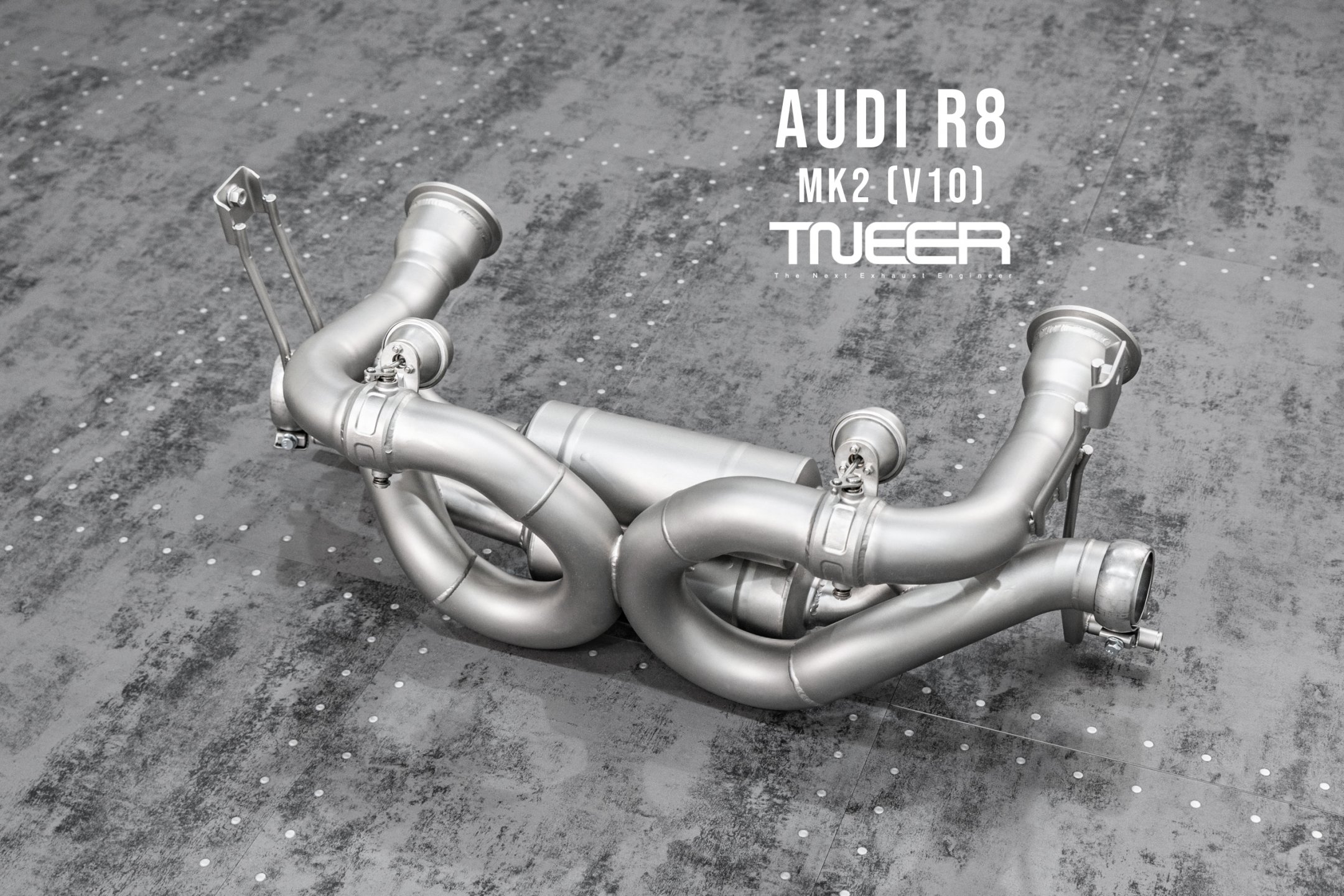 AUDI R8 MK2 V10 Quantum Ceramic Titanium Race Exhaust (Non-Valvetronic)