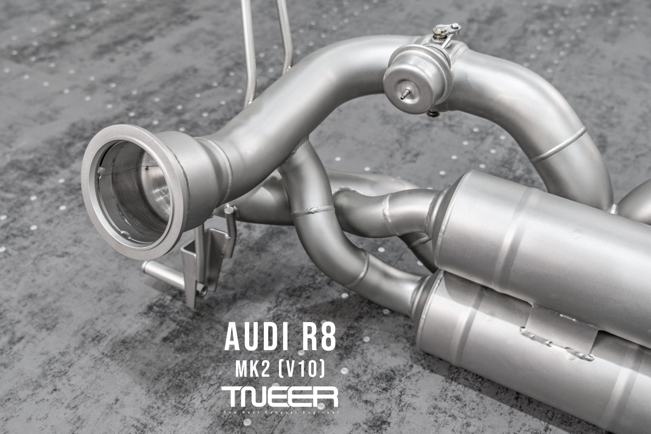AUDI R8 MK2 V10 Quantum Ceramic Titanium Race Exhaust (Non-Valvetronic)
