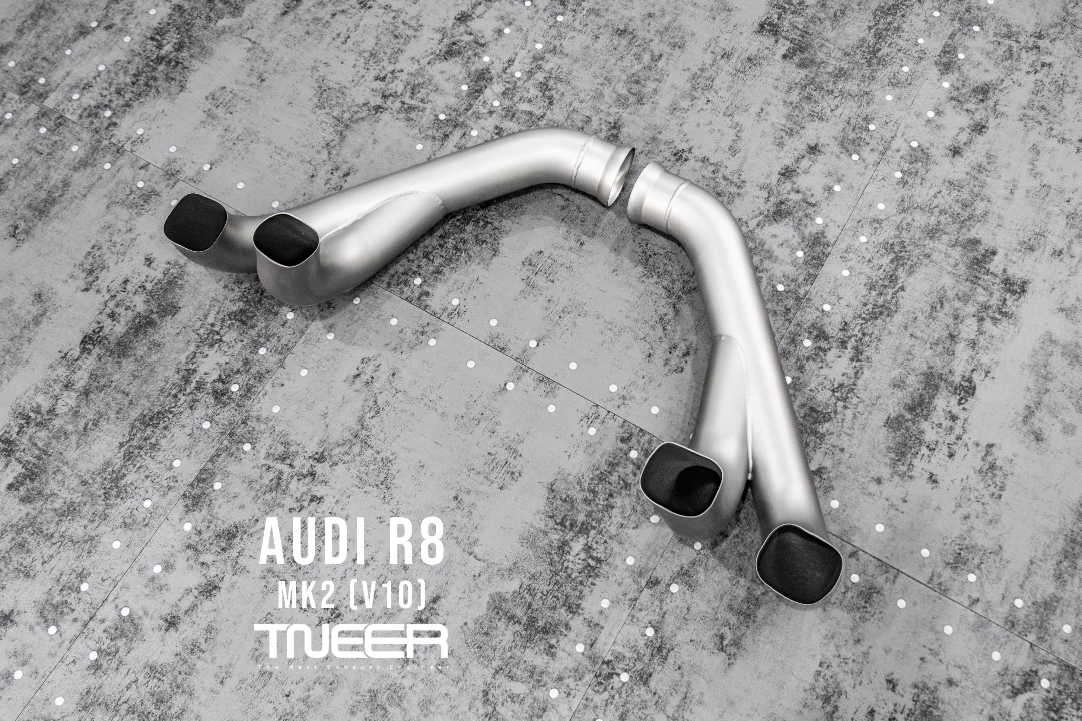 AUDI R8 MK2 V10 Quantum Ceramic Titanium Race Exhaust (Non-Valvetronic)