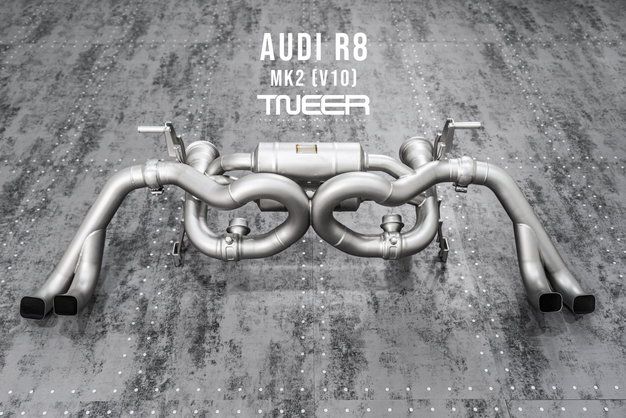 AUDI R8 MK2 V10 Quantum Ceramic Titanium Race Exhaust (Non-Valvetronic)