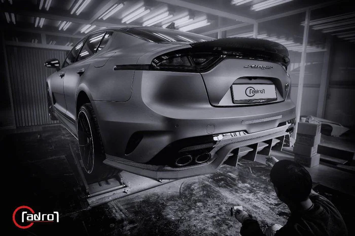 KIA STINGER ADRO CARBON FIBER REAR DIFFUSER V2