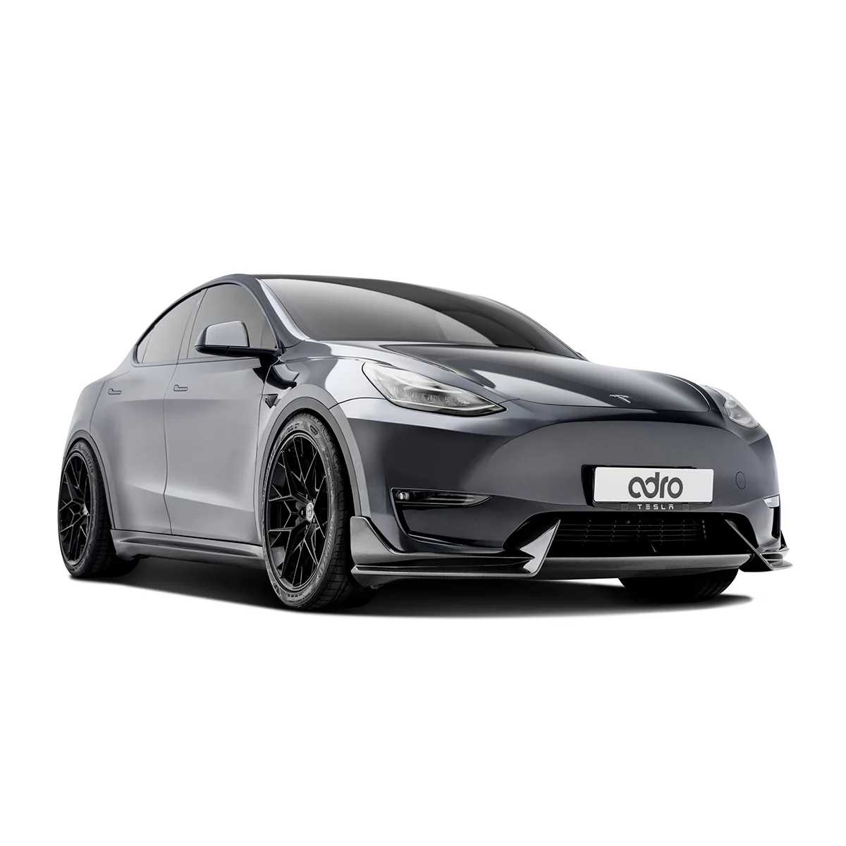 TESLA MODEL Y PREMIUM ADRO PREPREG CARBON FIBER SIDE SKIRT
