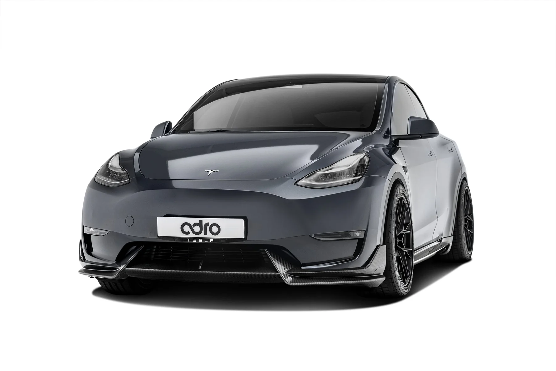 TESLA MODEL Y PREMIUM ADRO PREPREG CARBON FIBER SIDE SKIRT