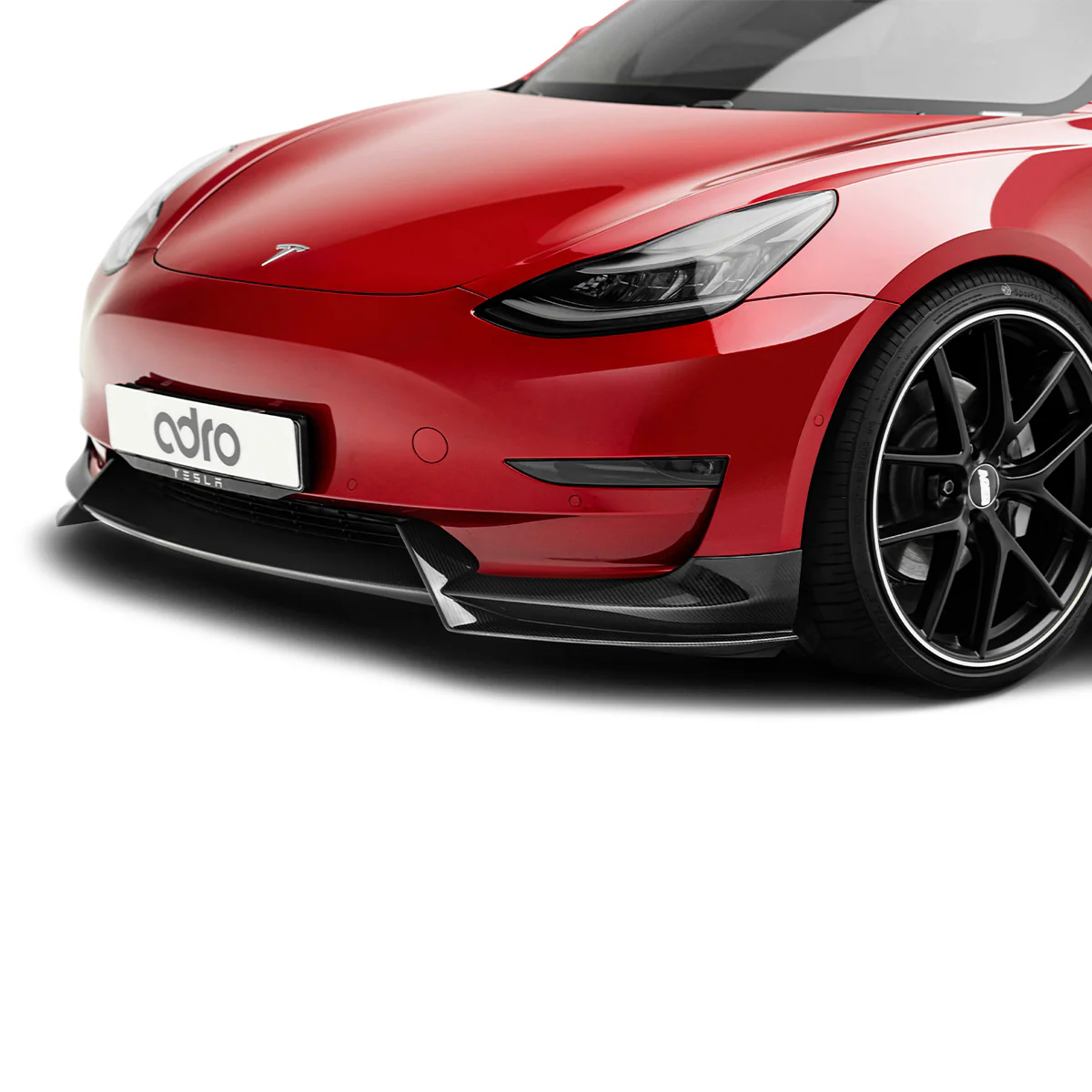 TESLA MODEL 3 PREMIUM ADRO PREPREG CARBON FIBER FRONT LIP