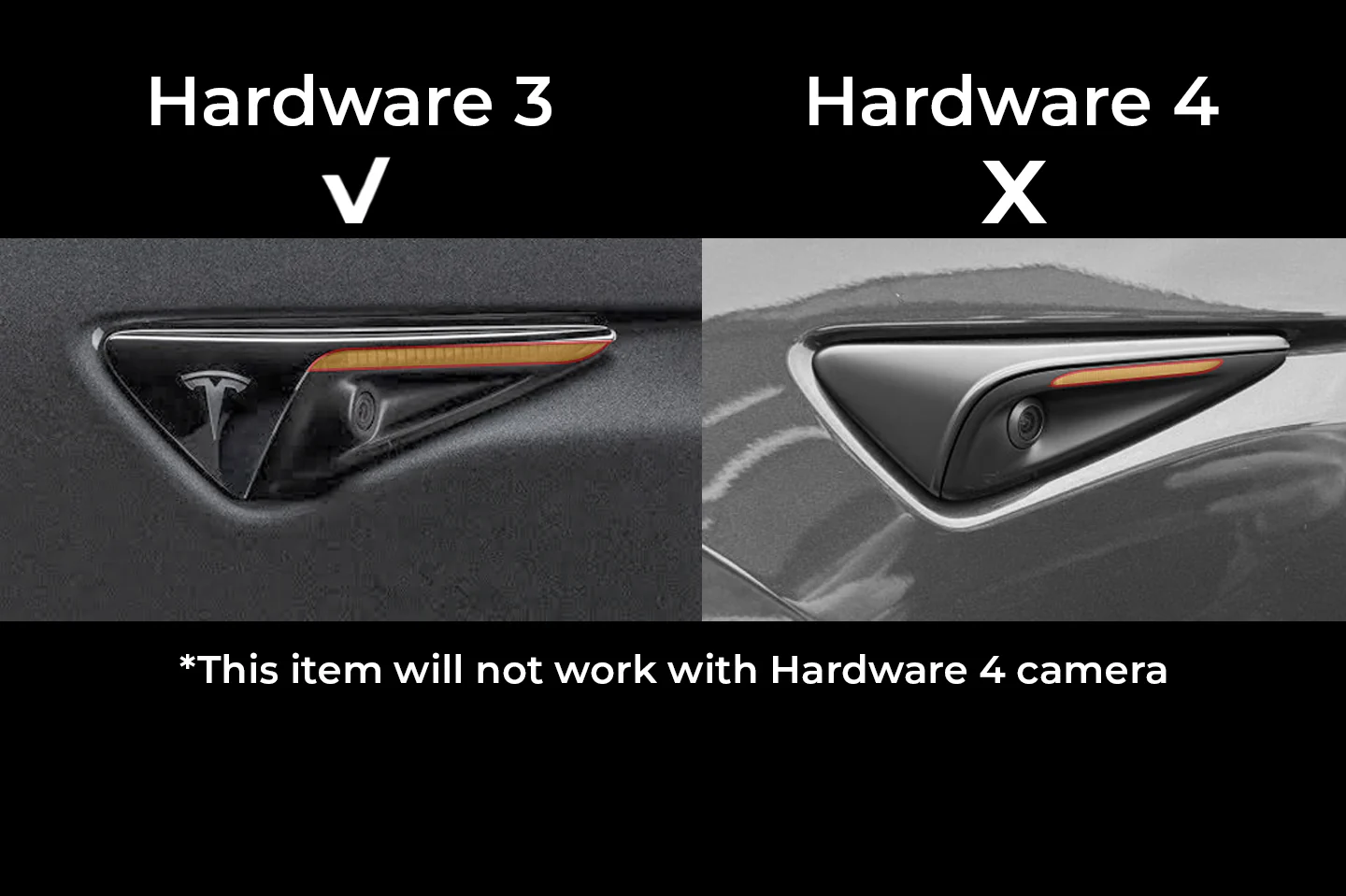 TESLA MODEL Y ADRO PREPREG CARBON FIBER CAMERA COVER