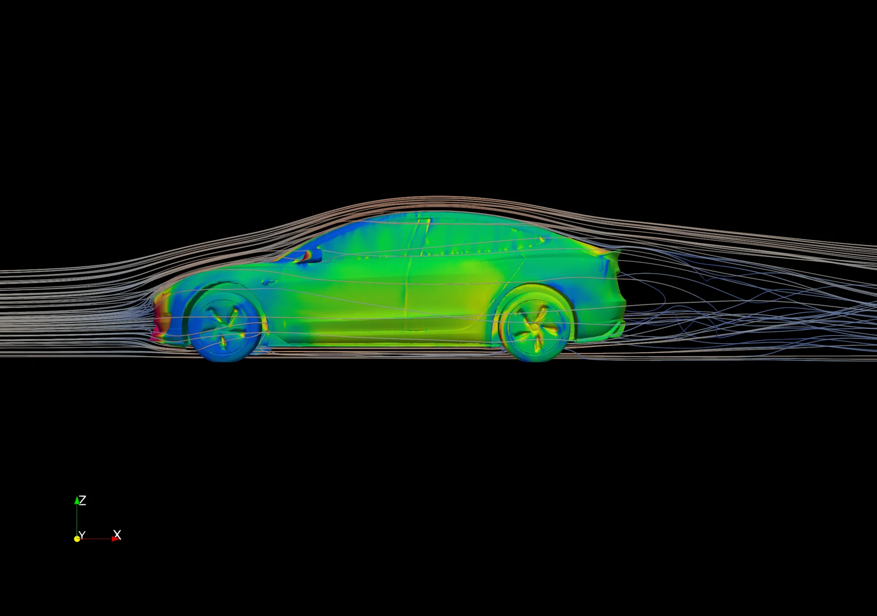 TESLA MODEL 3 PREMIUM ADRO PREPREG CARBON FIBER SIDE SKIRT