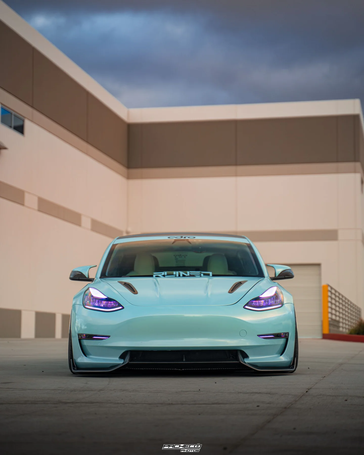TESLA MODEL 3 ADRO FRONT LIP V2