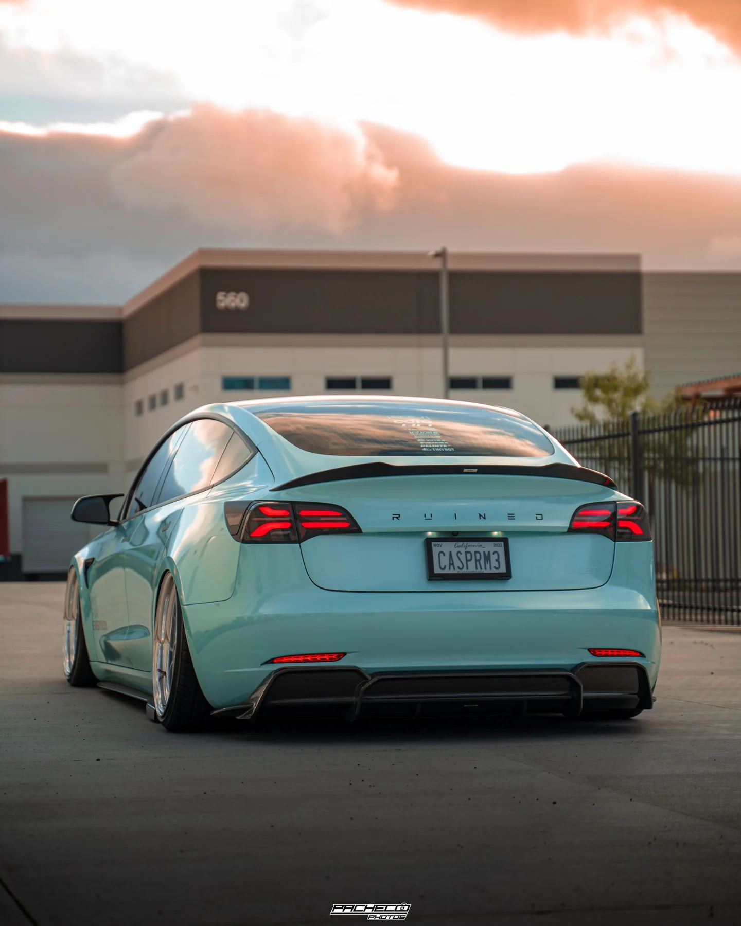 TESLA MODEL 3 ADRO REAR DIFFUSER V2