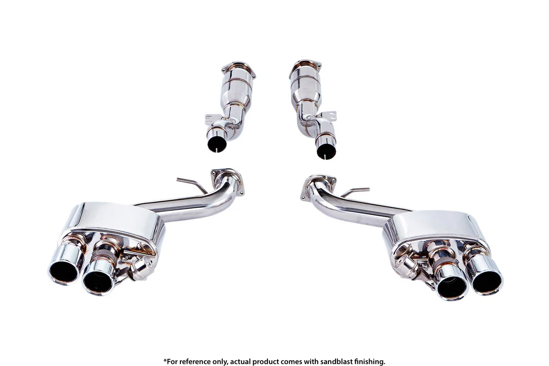 IPE Catless Straight Pipe for Ferrari 599 GTB Fiorano