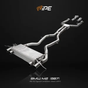 BMW G87 M2 IPE Cat-Back Exhaust System (Equal-Length Front Pipe)
