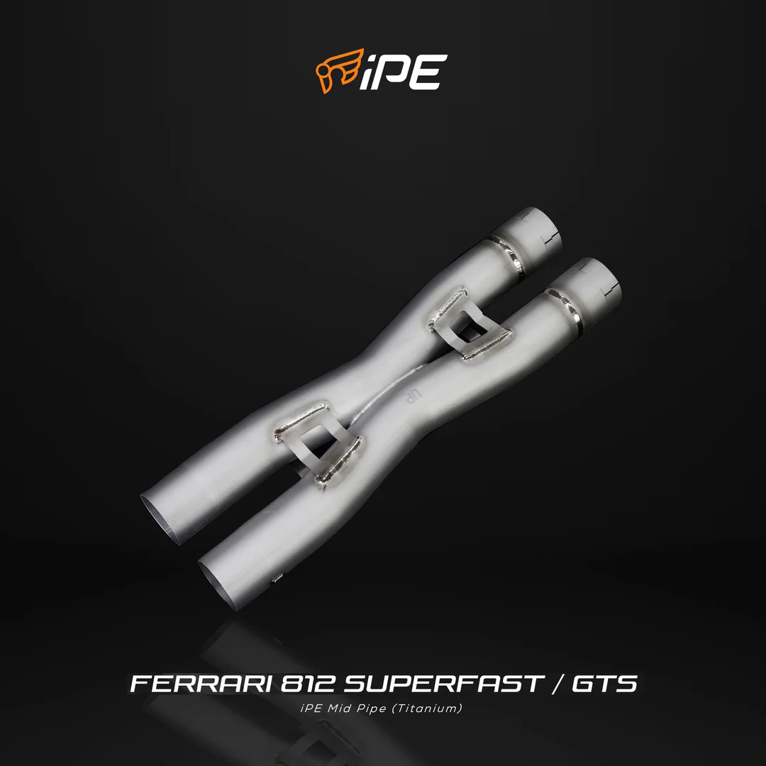 IPE Rear Valvetronic Exhaust System for Ferrari 812 Superfast / 812 GTS