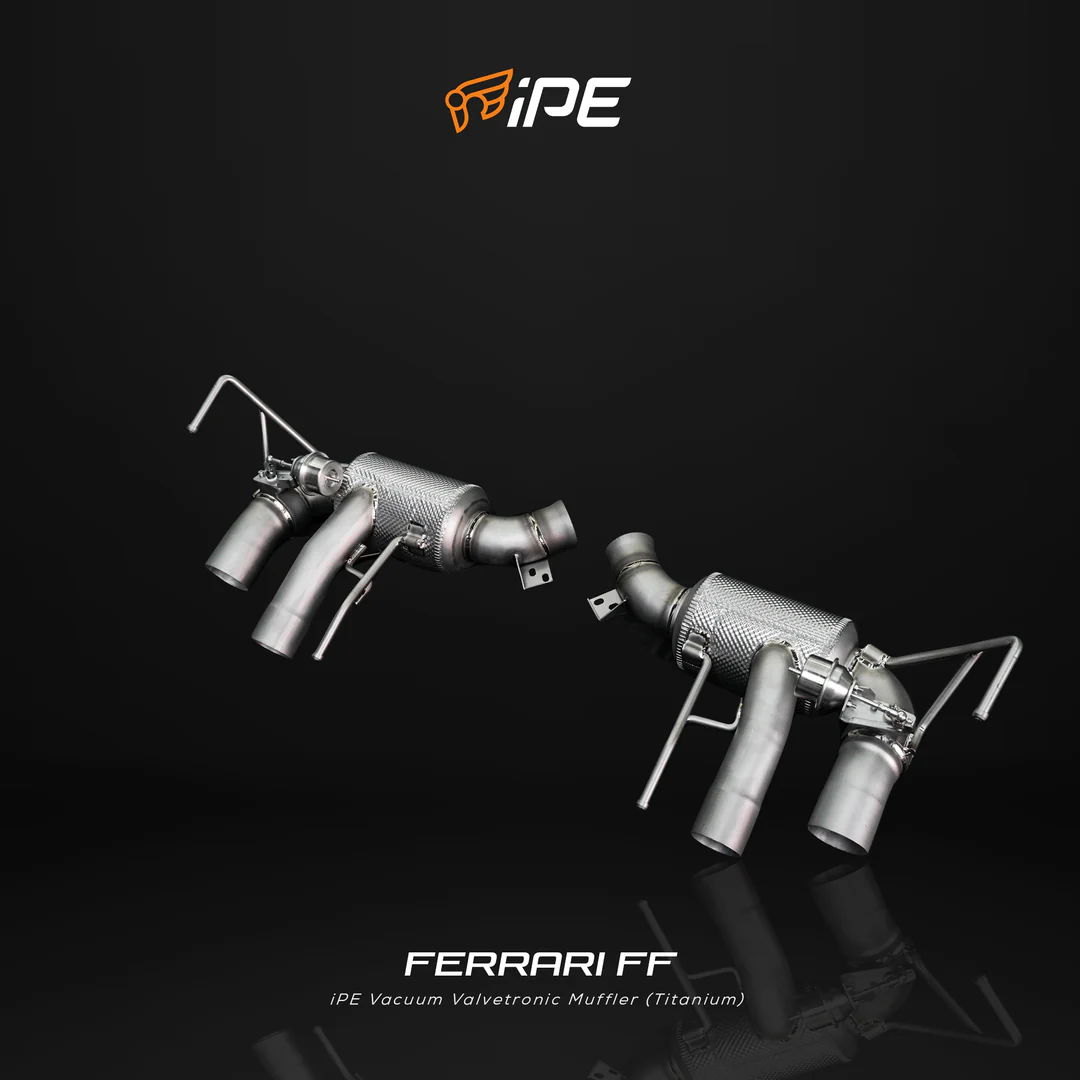 IPE Titanium Rear Valvetronic Exhaust System for Ferrari FF