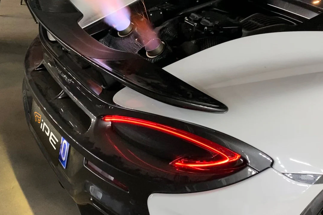 IPE Catless Downpipe for McLaren 600LT