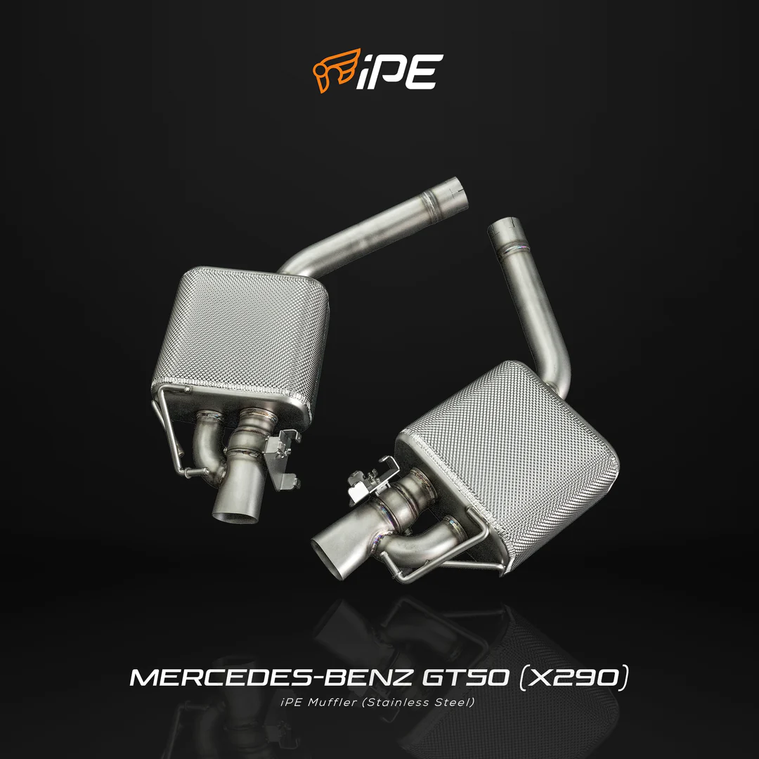IPE Catted & Catless Downpipes for Mercedes-Benz X290 GT43/GT50/GT53 – OPF & Non-OPF Versions