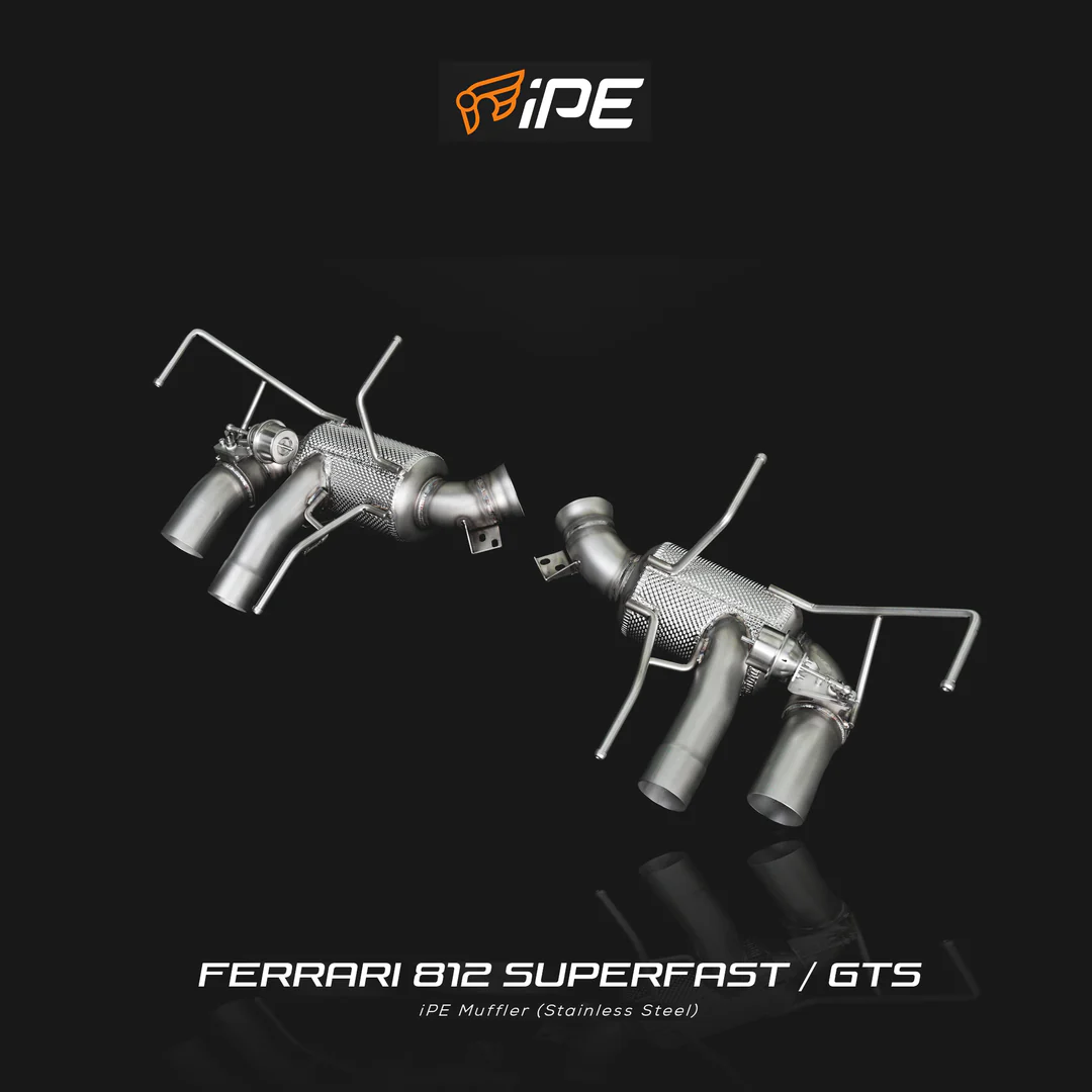 IPE Rear Valvetronic Exhaust System for Ferrari 812 Superfast / 812 GTS