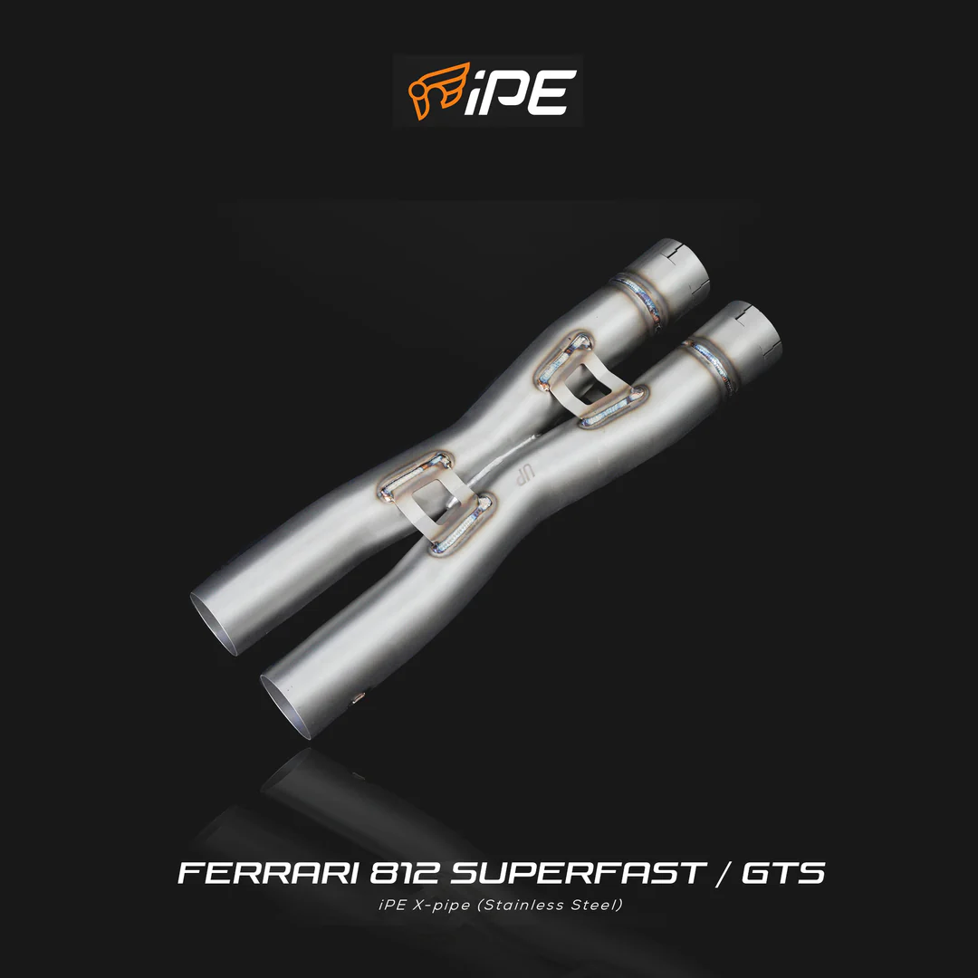 IPE Rear Valvetronic Exhaust System for Ferrari 812 Superfast / 812 GTS